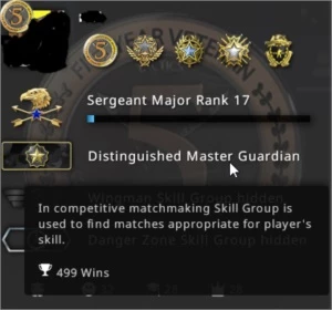 CSGO CONTA 5 MEDALHAS 499 VITORIAS CSGO1024HRS CS1.6 1615HRS - Counter Strike