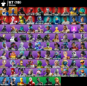 Conta Fortnite | 87 Skins | Vegeta | Melhor Entrega
