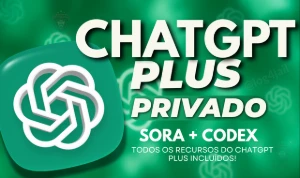 ChatGPT Plus [Acesso Privado] | Sora + Codex | 30 dias