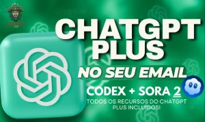 ChatGPT Plus [Acesso Privado] | Sora + Codex | 30 dias - Assinaturas e Premium