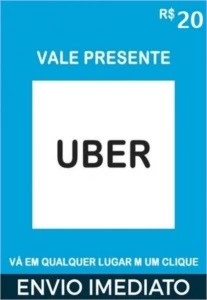 UBER PRÉ-PAGO R$20,00 - Gift Cards