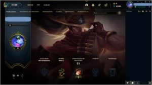 CONTAS UNRAKED LVL 30 - League of Legends LOL