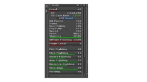 Vendo Elite knight 45 Open PvP - Tibia