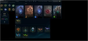 CONTA LOL - PLATINA III/89 CAMPEÕES/35 SKINS - League of Legends