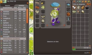 IOP 132 SCROLLS + Alguns equipamentos - Dofus