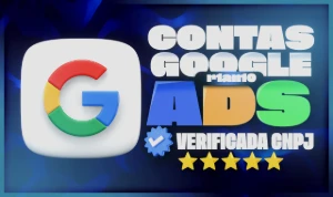 🏅 Conta Google ADS Verificada CNPJ com Pag. Automático ✅ - Emails