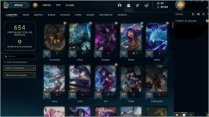 Conta Leangue of Legends Com muita skin - League of Legends LOL
