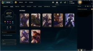 Conta Leangue of Legends Com muita skin - League of Legends LOL