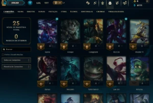 prata 1, Upada na Mão, Conta Lol Lvl 33, 5K Ea, 36 Champ - League of Legends