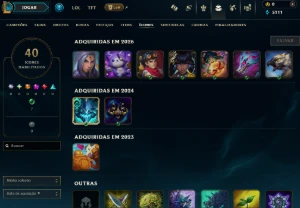 prata 1, Upada na Mão, Conta Lol Lvl 33, 5K Ea, 36 Champ - League of Legends