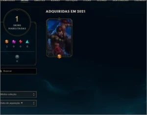 conta d4 wr alto skin lendaria udyr - League of Legends LOL