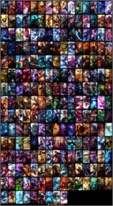 Conta LOL/atual Gold1/2 seasons diamond/ Várias skins - League of Legends