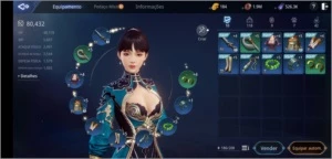 Taoista lvl 65, 80k de poder - MIR4