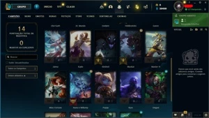 CONTA LOL MESTRE! 61%WINRATE 28PDL POR JGO E-MAIL NÃO VERIF. - League of Legends