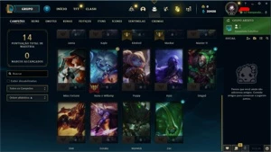 CONTA LOL MESTRE! 61%WINRATE 28PDL POR JGO E-MAIL NÃO VERIF. - League of Legends
