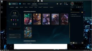 Conta LOL - 31 champs , 13 Skins. GOLD 4 - League of Legends