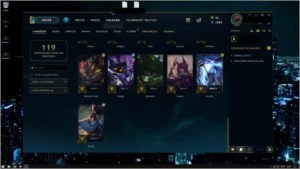 Conta LOL - 31 champs , 13 Skins. GOLD 4 - League of Legends