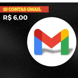 Promoção!! 10 Contas Gmail por 6 reais!!! - Outros