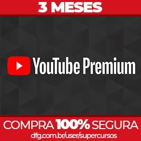 YOUTUBE PREMIUM KEY 3 MESES (90 DIAS) - Assinaturas e Premium
