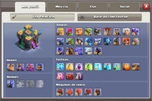 Centro de vila 14 bem upada - Clash of Clans