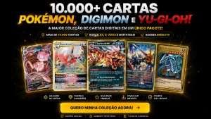 + de 10.000 Cartas Pokémon, Digimon e Yu-Gi-Oh! - Artes e Templates Artes Canva