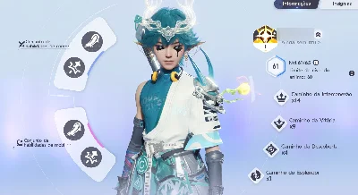 Conta aniimo lvl 61 com 30 prismanas - Genshin Impact