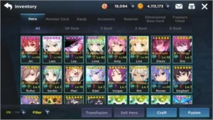 Conta Grand Chase Mobile - Todos os SSR - Others