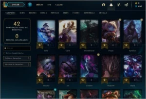 CONTA LEAGUE OF LEGENDS DIAMANTE 2 LOL