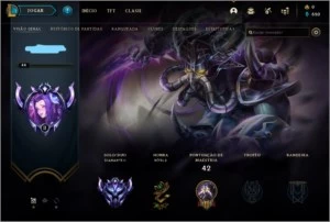 CONTA LEAGUE OF LEGENDS DIAMANTE 2 LOL