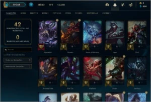 CONTA LEAGUE OF LEGENDS DIAMANTE 2 LOL