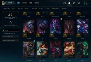 CONTA LEAGUE OF LEGENDS DIAMANTE 2 LOL