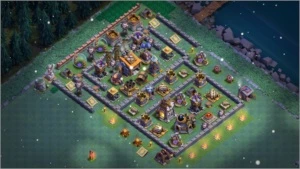 CV 12 praticamente Full + Vila do construtor Full ! - Clash of Clans