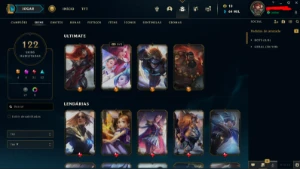 Conta LOL - 122 Skins Bronze 2 + Valorant - 2 Facas, na md5