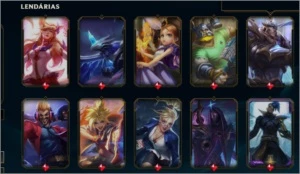 Conta League Of Legendes - League of Legends LOL
