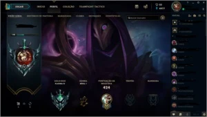 Conta Platina 4 , 140 champions , 77 skins - League of Legends LOL