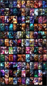 Conta League of Legends, Todos os Campões, Platina V LOL