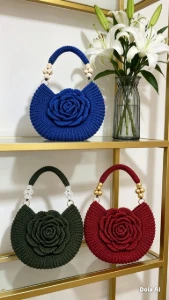 Bolsa Mega Rosa Oreo - Artesanato e Personalizados