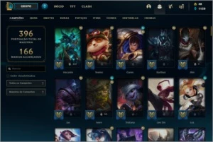 Main Conta Lol D2 - League of Legends