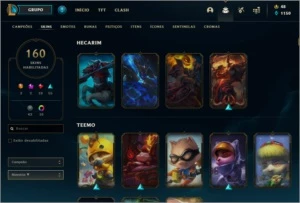 Main Conta Lol D2 - League of Legends
