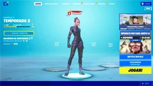 CONTA FORTNITE COM 35 SKINS E 159 JOGOS NA EPIC