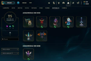 Conta LOL - League of Legends - Todos personagens + Skins