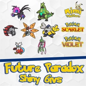 Todos Paradox do Futuro Shiny 6IVs - Pokémon Scarlet Violet - Outros