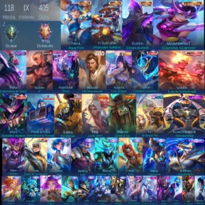CONTA MOBILE LEGENDS BANG BANG