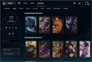 Conta do LOL Prata4 - League of Legends