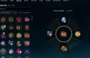 Conta lol com todos os campeões e 166 skins - League of Legends