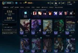 Unranked com TODOS os champs e 355 Skins ( ADC / JG / TOP ) - League of Legends LOL