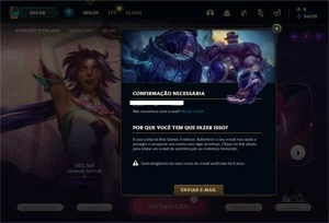 Conta ouro 4 com 35 Champs e 1 Skin + 1 Fragmento - League of Legends LOL