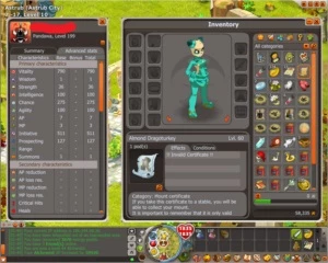 Panda 199 Spiritia - Dofus