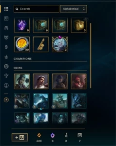 CONTA DIAMANTE 4, 14K DE ESSENCIA E FRAG SKINS. - League of Legends LOL