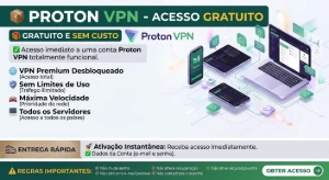 Conta Proton Vpn Unlimited 30 Dias - Assinaturas e Premium